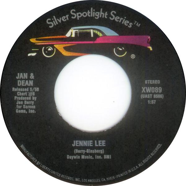 7inch Record JAN DEAN Jennie Lee Baby Talk XW089 UNITED ARTISTS US Rock Used
7inch Record JAN DEAN Jennie Lee Baby Talk XW089 UNITED ARTISTS US Rock Used