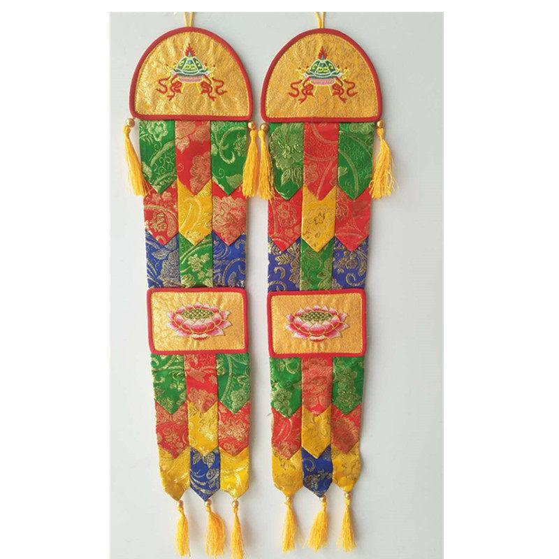 64*13cm Buddhist Hall Decoration Hanging Banner/Lotus Embroidery Amitabha Banner Indoor Temple Decoration Religious Supplies
64*13cm Buddhist Hall Decoration Hanging Banner/Lotus Embroidery Amitabha Banner Indoor Temple Decoration Religious Supplies