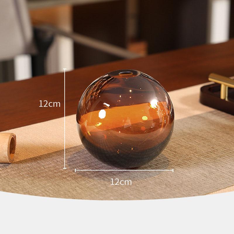 Brown Gourd Glass Vase Flower Pots Flower Arrangement Desk Decoration Ornaments Enamel Colored Floral Decorative Spherical Vases
Brown Gourd Glass Vase Flower Pots Flower Arrangement Desk Decoration Ornaments Enamel Colored Floral Decorative Spherical Vases