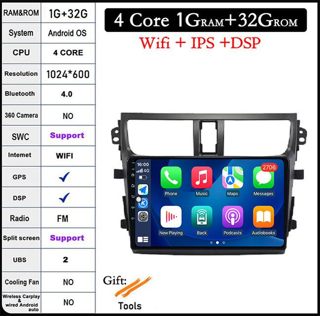 Автомобильное радио для Suzuki Celerio 2015 - 2018 Мультимедийный видеоплеер 4G Android 14 Navi GPS Беспроводной Carplay Авто WIFI Стерео
Автомобильное радио для Suzuki Celerio 2015 - 2018 Мультимедийный видеоплеер 4G Android 14 Navi GPS Беспроводной Carplay Авто WIFI Стерео