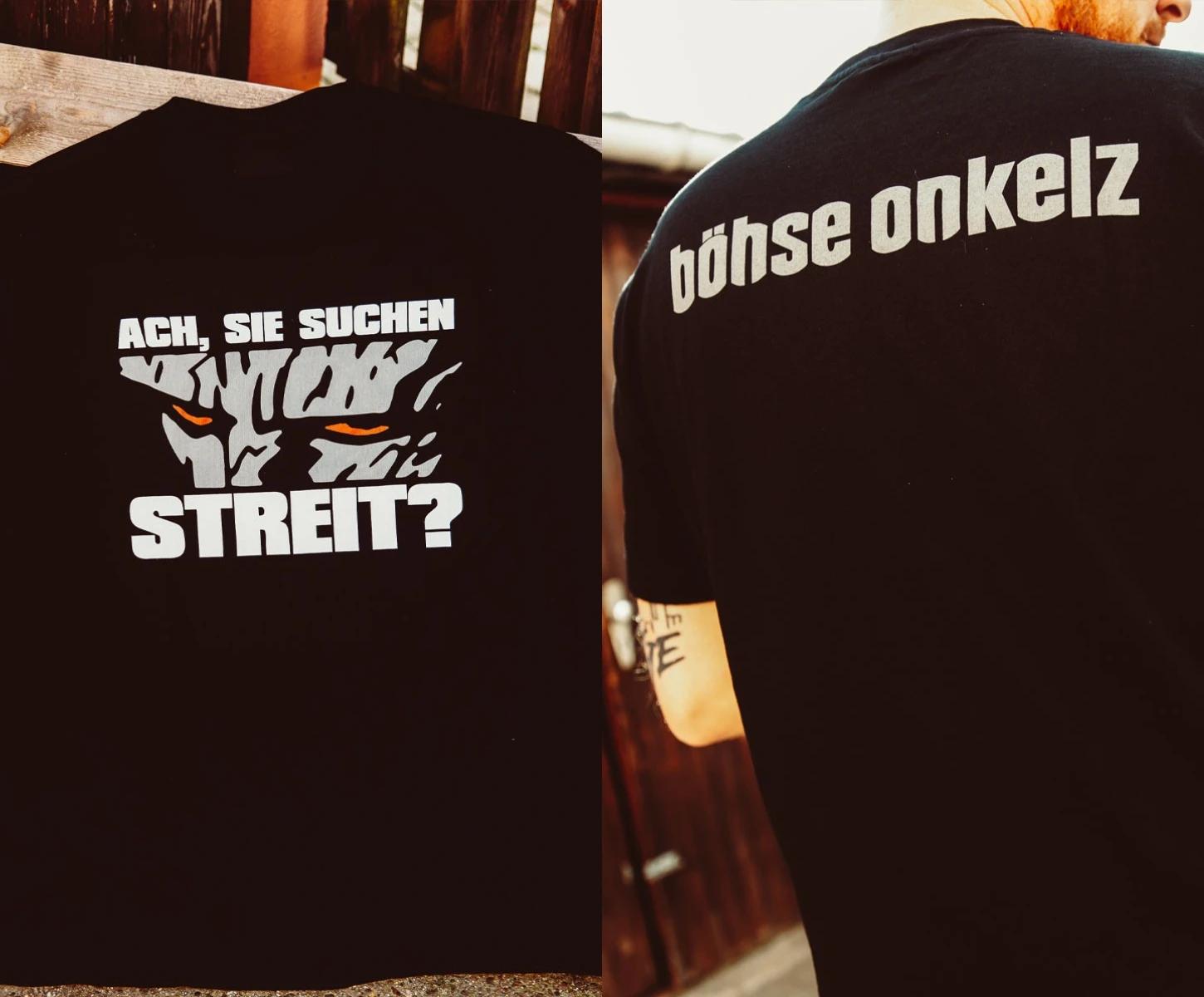 Ehasst Verdammt Vergöttert II Peripheral Oversized Y2k Casual Cotton Tees Böhse Onkelz 40 Year T-shirt Fans Gift GUnisex 4XL
Ehasst Verdammt Vergöttert II Peripheral Oversized Y2k Casual Cotton Tees Böhse Onkelz 40 Year T-shirt Fans Gift GUnisex 4XL