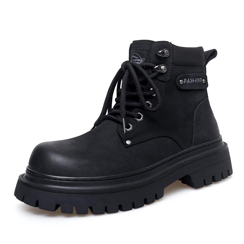 Fashion Man Stylish Retro Basic Boots New Men s Leather Motorcycle Boots Handmade Men s Walking Shoes Male Comfortable Lace-Up Sneakers 44 чёрный
Fashion Man Stylish Retro Basic Boots New Men s Leather Motorcycle Boots Handmade Men s Walking Shoes Male Comfortable Lace-Up Sneakers 44 чёрный