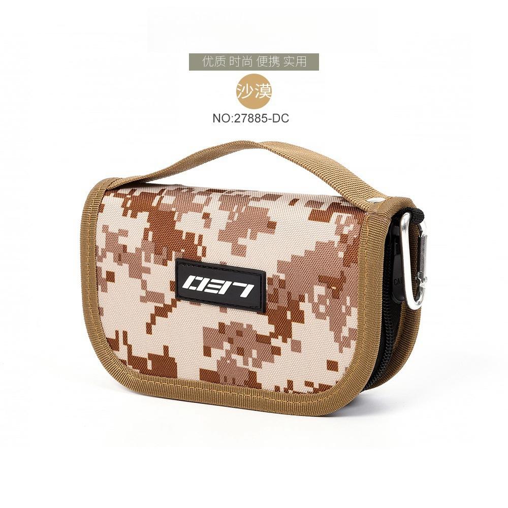 Compact Lure Organizer Pouch for Spinnerbaits, Fly Hooks, Crankbaits, VIB & Soft Plastic Worms, Tackle Storage
Compact Lure Organizer Pouch for Spinnerbaits, Fly Hooks, Crankbaits, VIB & Soft Plastic Worms, Tackle Storage