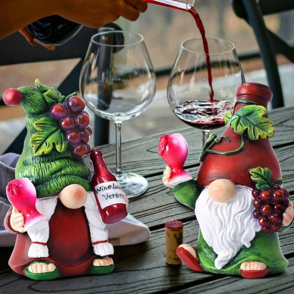 Mini Red Wine Gnomes Figurine Cute Dwarf Sculpture Wine Gnome Ornament Birthday Party Decor
Mini Red Wine Gnomes Figurine Cute Dwarf Sculpture Wine Gnome Ornament Birthday Party Decor