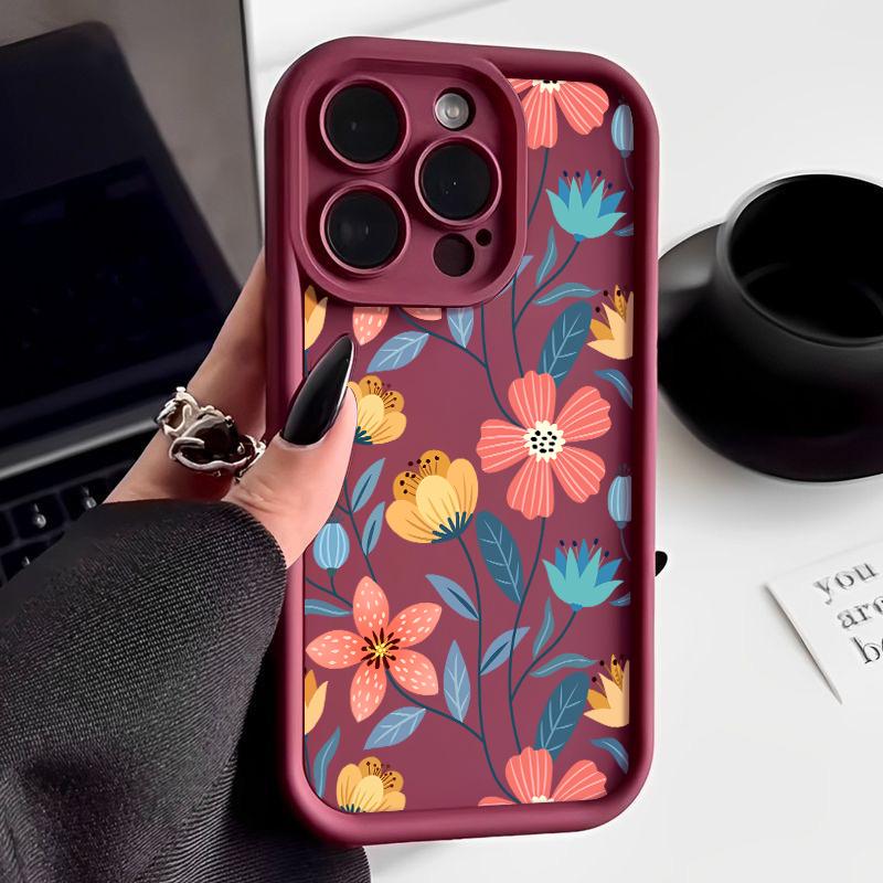 Colorful Flowers Silicone Case For iPhone 15 16 Pro Max 14 13 12 11 Pro Max 7 8 XR XS 16e Shockproof Bumper Soft TPU Phone Cover For iPhone 15 Pro
Colorful Flowers Silicone Case For iPhone 15 16 Pro Max 14 13 12 11 Pro Max 7 8 XR XS 16e Shockproof Bumper Soft TPU Phone Cover For iPhone 15 Pro