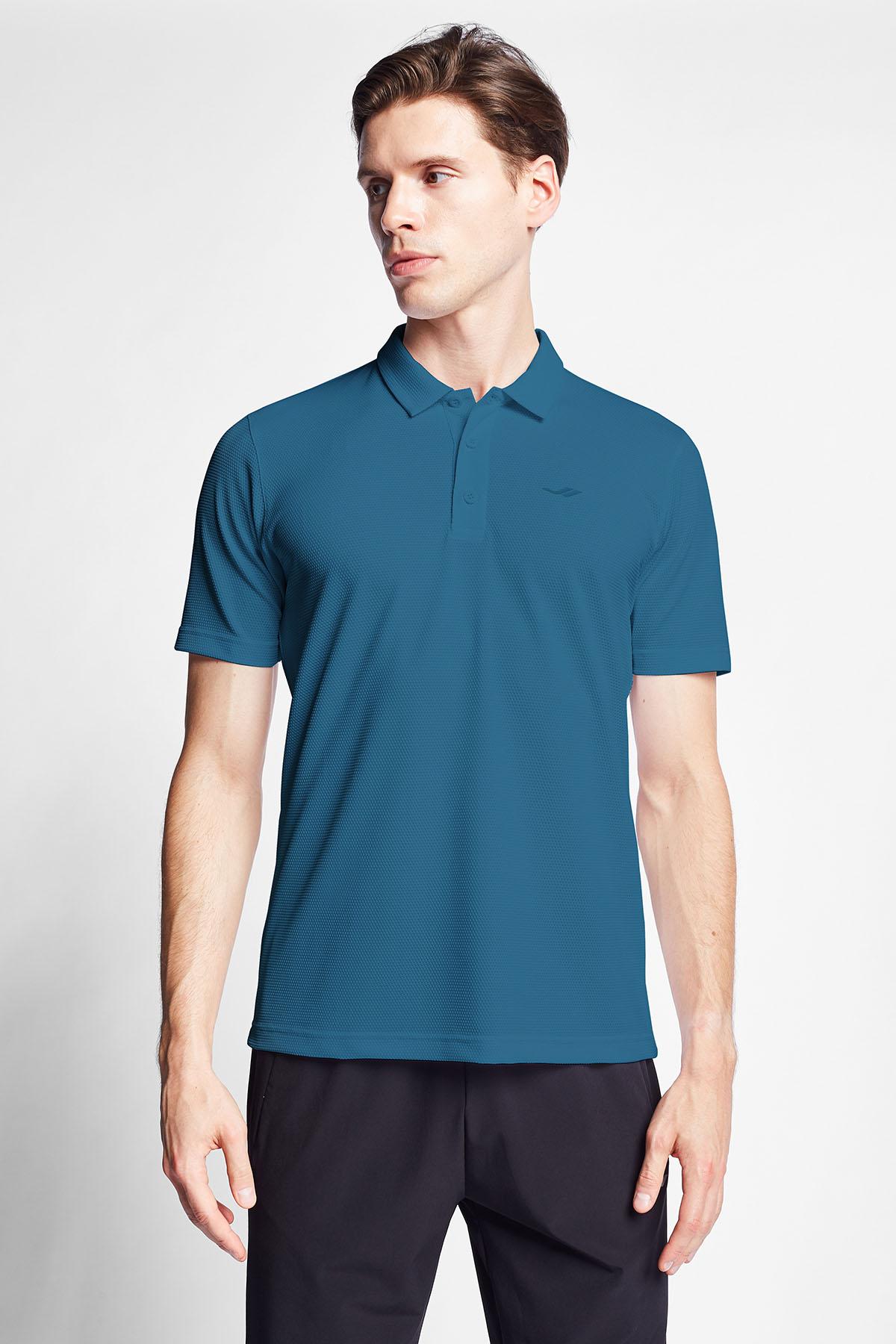 Мужская футболка поло с коротким рукавом индиго 24S-1297-24B
Мужская футболка поло с коротким рукавом индиго 24S-1297-24B