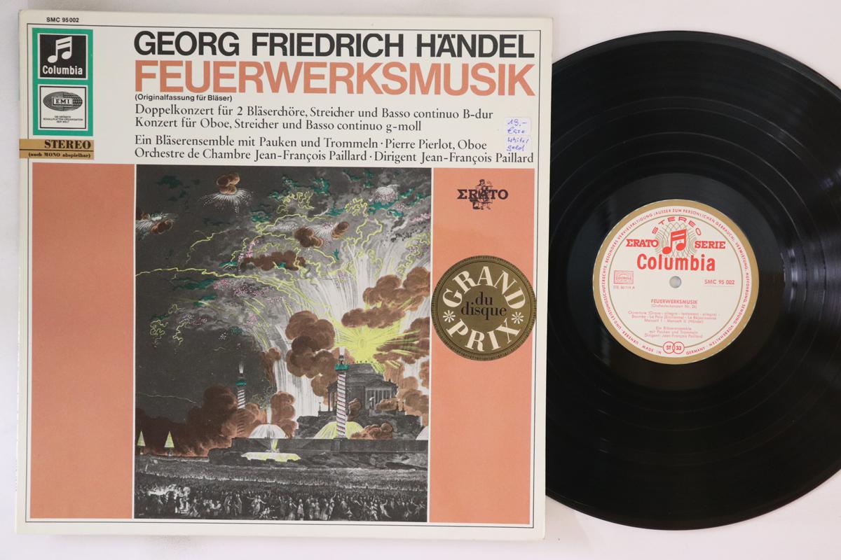 LP Record PIERRE PIERLOT ORCHESTRE DE CHAMBR Handel Feuerwerksmusik Originalfas SMC95002 ERATO Germany Classical Used
LP Record PIERRE PIERLOT ORCHESTRE DE CHAMBR Handel Feuerwerksmusik Originalfas SMC95002 ERATO Germany Classical Used