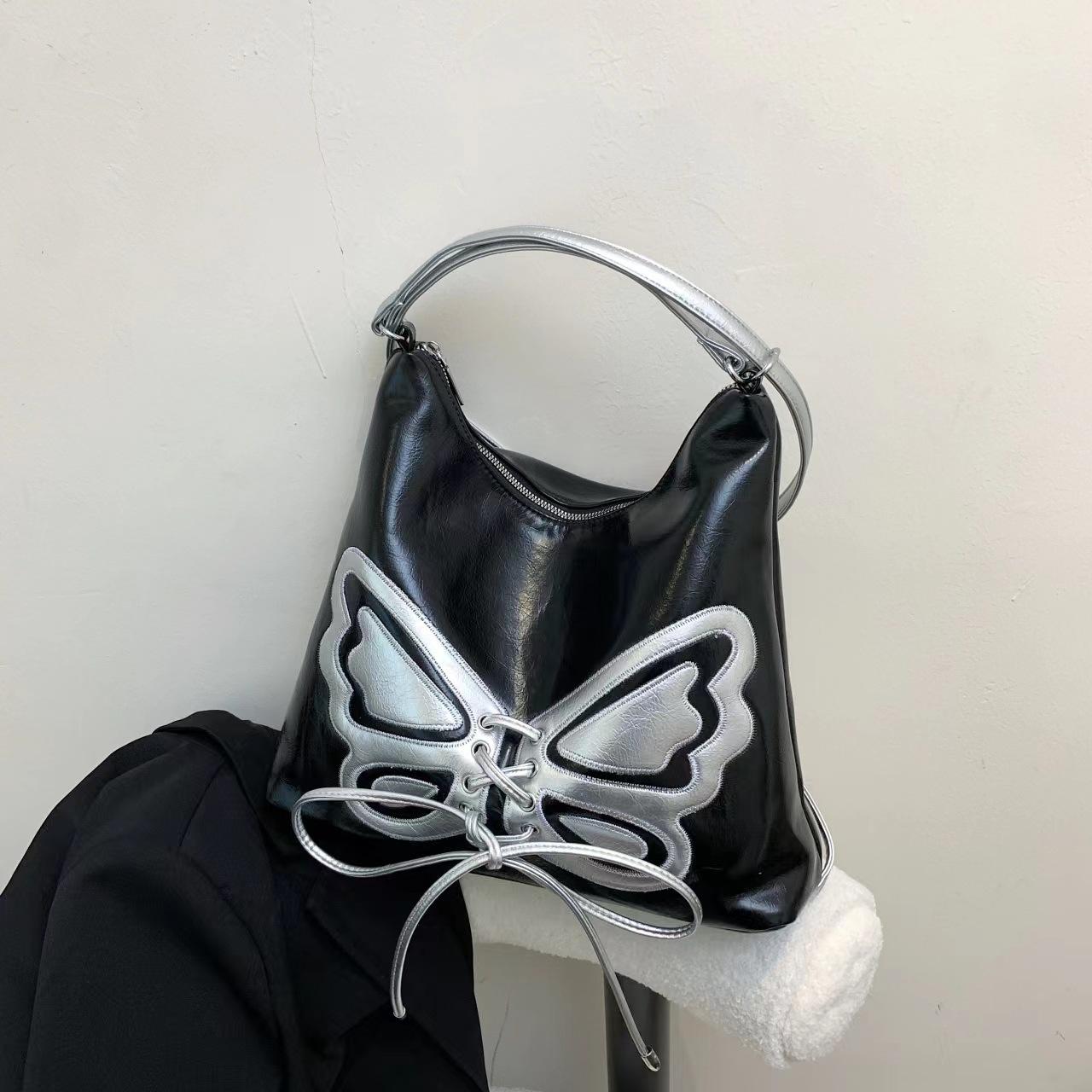 Женская сумка через плечо в стиле бабочки с индивидуальным дизайном и большой вместимостью, высококачественная сумка для поездок на работу чёрный
Женская сумка через плечо в стиле бабочки с индивидуальным дизайном и большой вместимостью, высококачественная сумка для поездок на работу чёрный