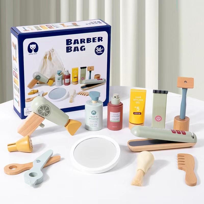 Wooden Pretend Play Makeup Case With Storage For Kids Educational Toys Hairdressing Bag
Wooden Pretend Play Makeup Case With Storage For Kids Educational Toys Hairdressing Bag