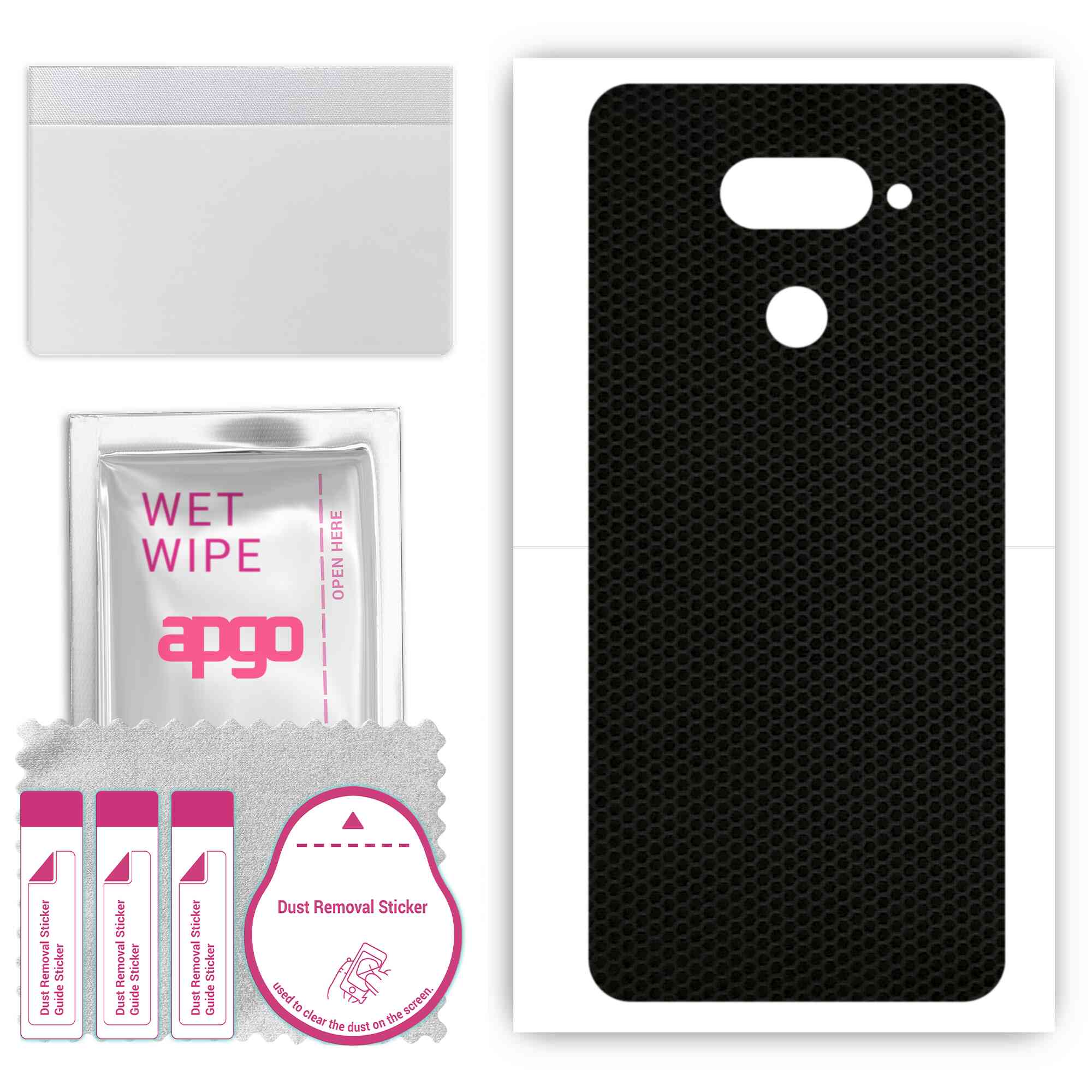 apgo Protective Skin Sticker for the back compatible with LG Q70, Wrap Film, Foil, Vinyl - Pattern Matrix
apgo Protective Skin Sticker for the back compatible with LG Q70, Wrap Film, Foil, Vinyl - Pattern Matrix