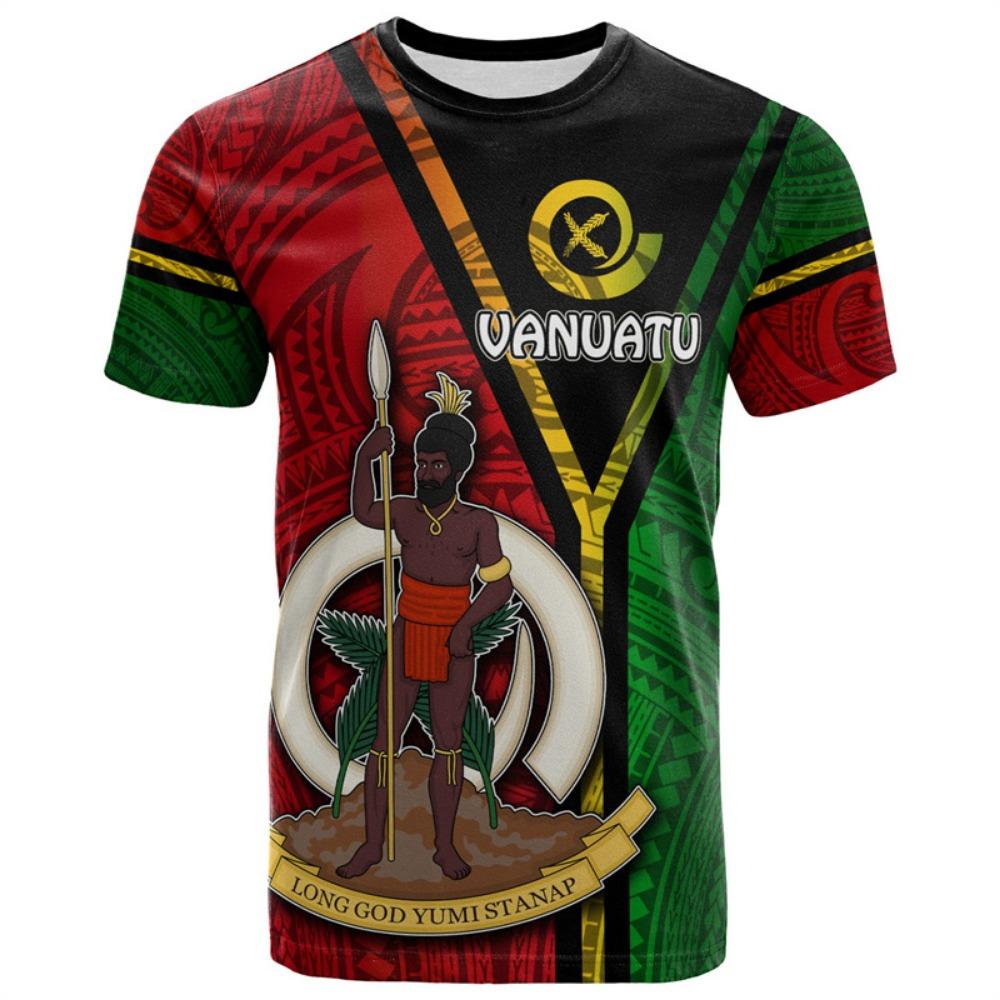 Fashion Vanuatu 3D Printing T Shirt Men Polynesian Graphic T-shirt Round Neck Short Sleeves Summer Casual Street Loose Tees XXS
Fashion Vanuatu 3D Printing T Shirt Men Polynesian Graphic T-shirt Round Neck Short Sleeves Summer Casual Street Loose Tees XXS