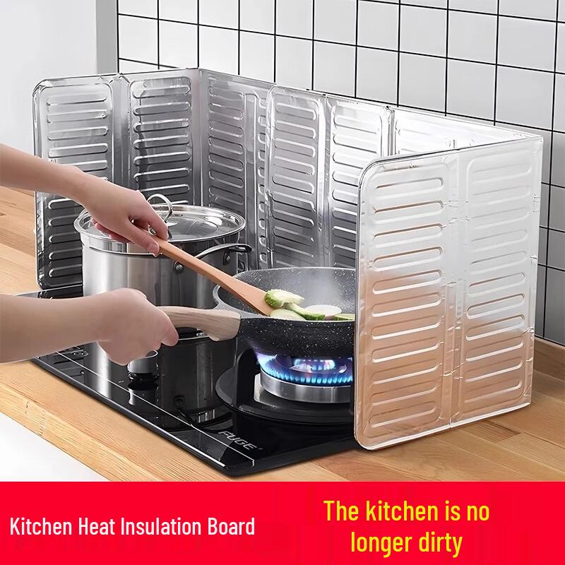 Защитный экран от брызг из алюминиевой фольги
Защитный экран от брызг из алюминиевой фольги