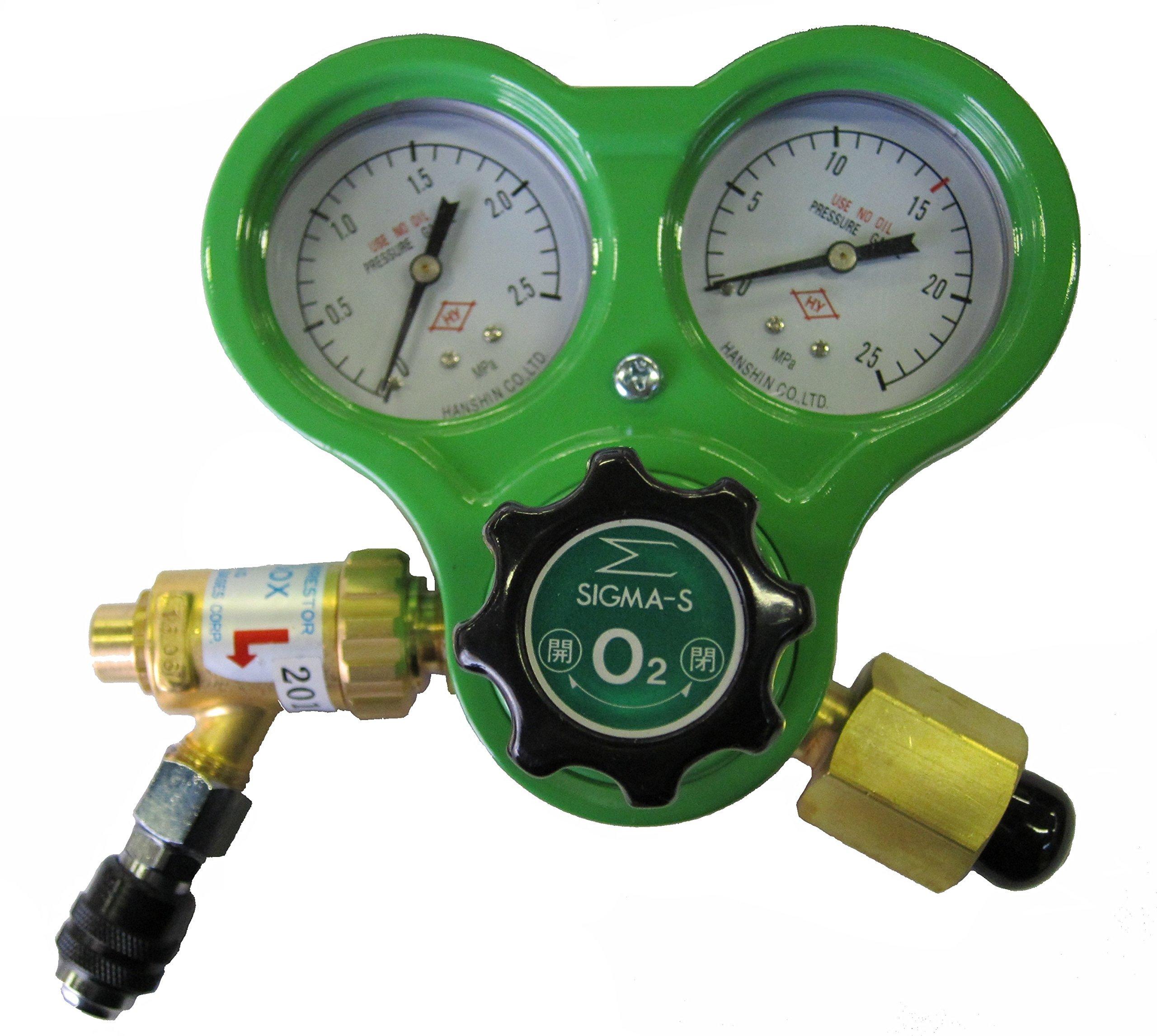 BBK Welding fuser regulator oxygen regulator with flashback preventer coupler type B7C-1
BBK Welding fuser regulator oxygen regulator with flashback preventer coupler type B7C-1