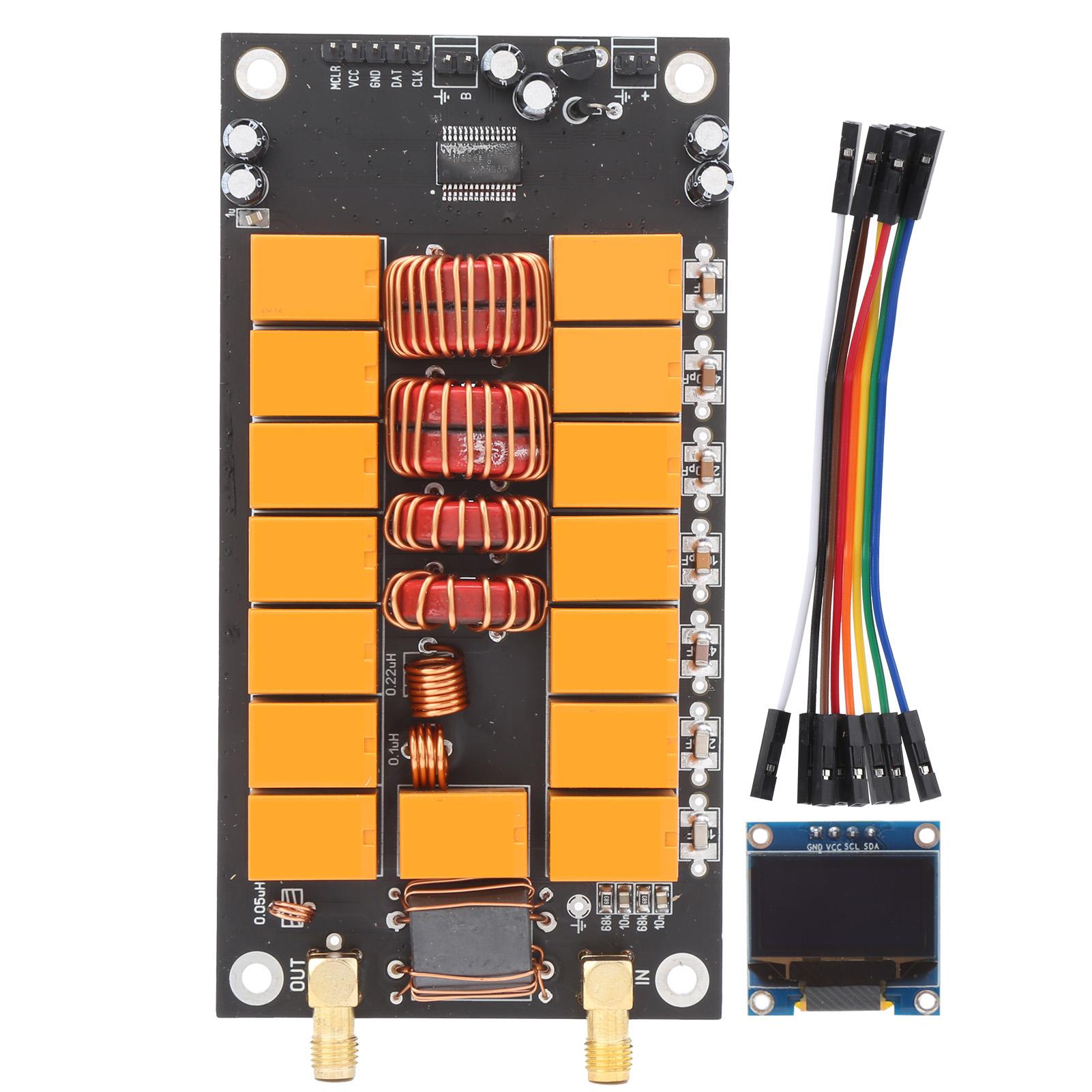 Antenna Tuner Board with Screen Finished Version DIY Kits Tester Components ATU100 400mA
Antenna Tuner Board with Screen Finished Version DIY Kits Tester Components ATU100 400mA