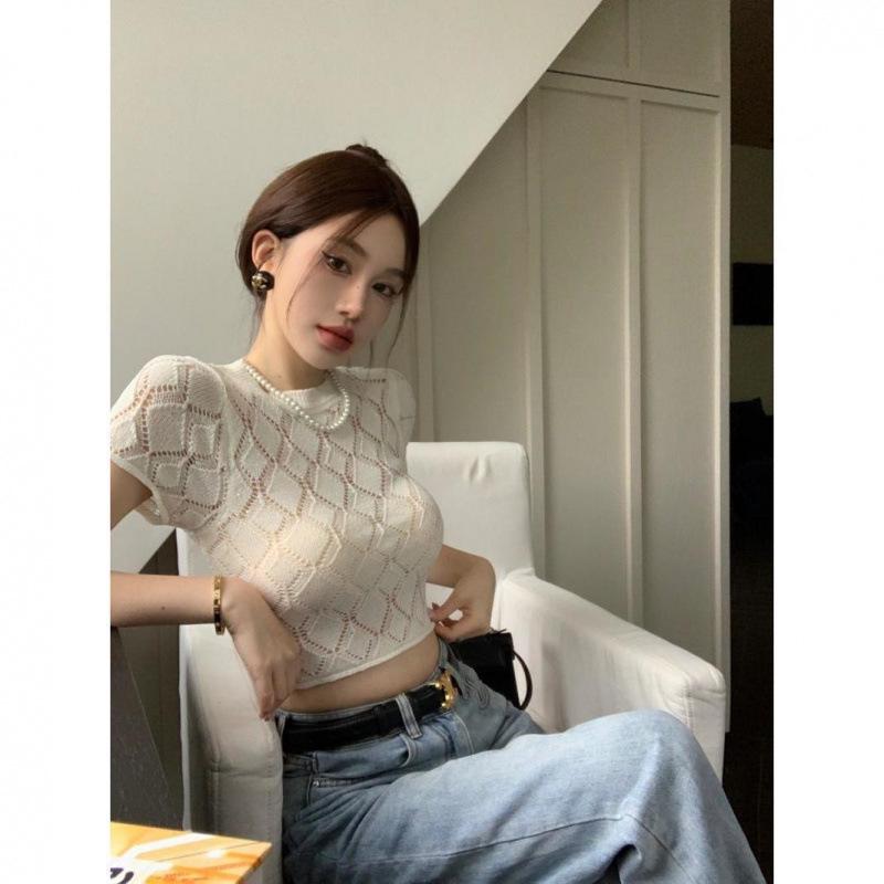Сладкая Острая Девушка Вязаная Футболка с Вырезами на Спине - Уникальный Летний Дизайн, Изысканный Короткий Рукав для Женщин. Warehouse Overstock Random Item белый
Сладкая Острая Девушка Вязаная Футболка с Вырезами на Спине - Уникальный Летний Дизайн, Изысканный Короткий Рукав для Женщин. Warehouse Overstock Random Item белый