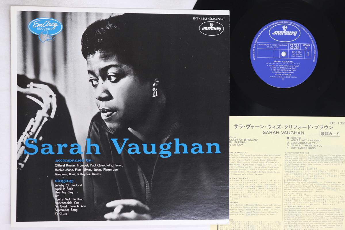 LP Record SARAH VAUGHAN - Sarah Vaughan BT1324 MERCURY 1974 Japan Jazz Used
LP Record SARAH VAUGHAN - Sarah Vaughan BT1324 MERCURY 1974 Japan Jazz Used