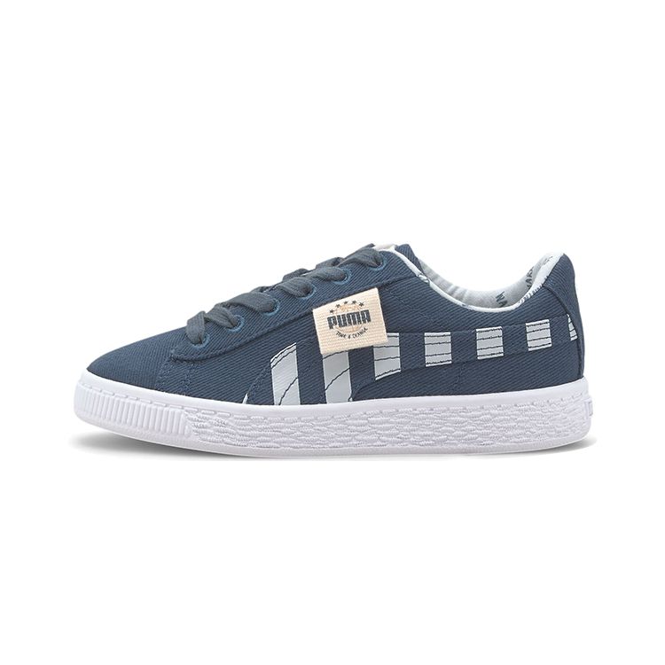Puma Basket Canvas Little Kids TIme 4 Change - Детские кроссовки Dark Denim Blue Plein-Air 371756-02
Puma Basket Canvas Little Kids TIme 4 Change - Детские кроссовки Dark Denim Blue Plein-Air 371756-02