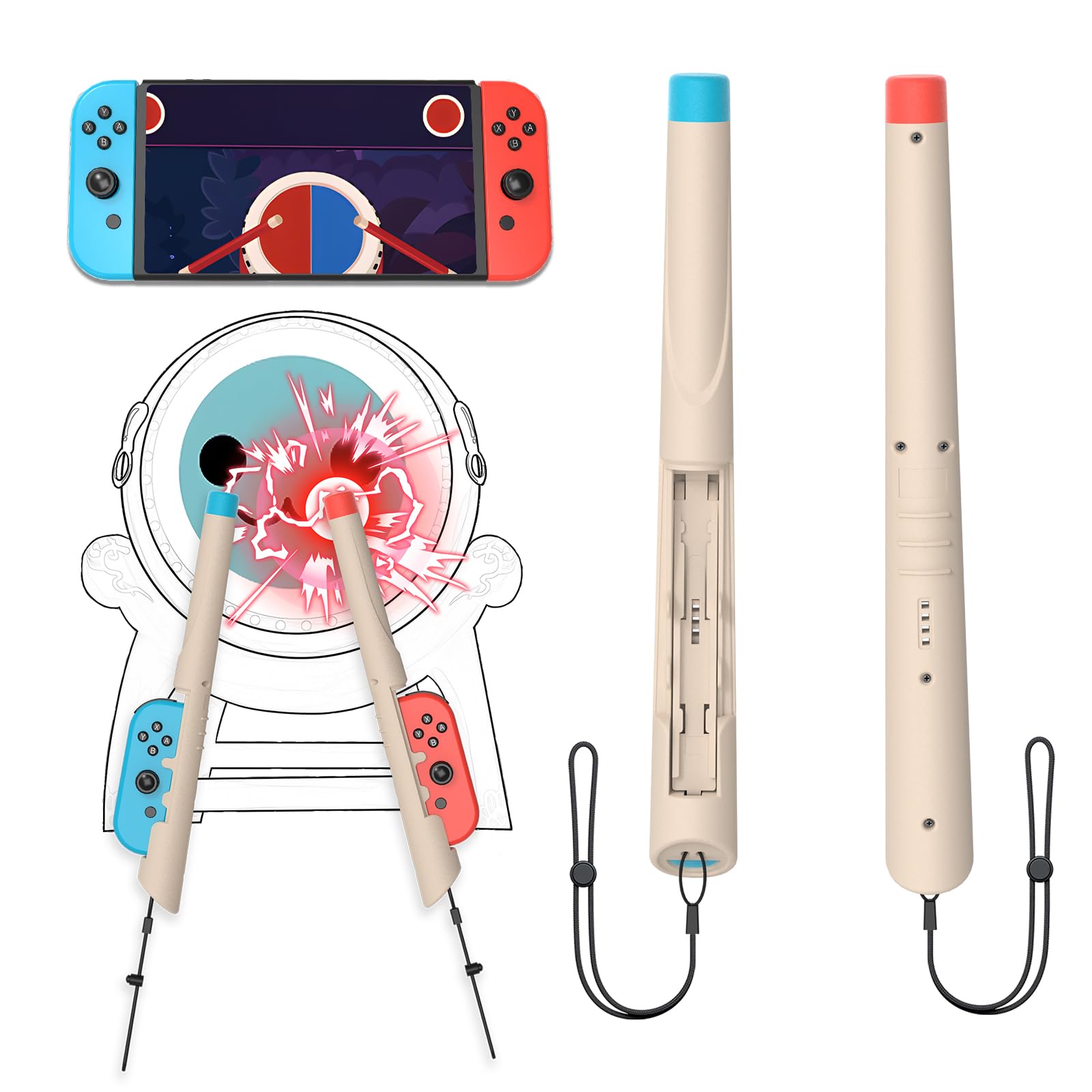 Совместимо с барабанными палочками Uniraku Switch Fit для мастеров тайко. Оснащено специальным приспособлением для удара. Воссоздает ощущение удара по настоящему барабану. Хорошо
Совместимо с барабанными палочками Uniraku Switch Fit для мастеров тайко. Оснащено специальным приспособлением для удара. Воссоздает ощущение удара по настоящему барабану. Хорошо