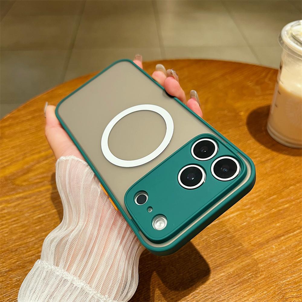 Matte Hard Phone Case for IPhone 17 Air 16 16e 15 14 13 12 11 Pro Max Plus Magsafe Magnetic Wireless Charge Transparent Cover iPhone 11 Pro
Matte Hard Phone Case for IPhone 17 Air 16 16e 15 14 13 12 11 Pro Max Plus Magsafe Magnetic Wireless Charge Transparent Cover iPhone 11 Pro