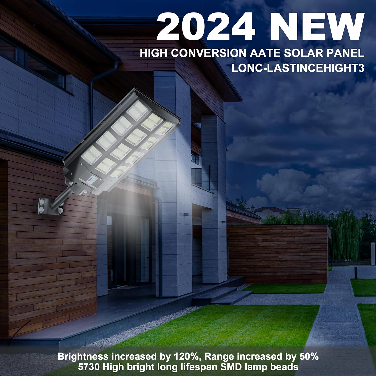 Solar Street Light 8000W 120000 Lumens Outdoor Waterproof LED with Motion Sensor, 7000K Dusk to Dawn, for Parking Lot Yard 1-Pac 8000W 1Pack чорний
Solar Street Light 8000W 120000 Lumens Outdoor Waterproof LED with Motion Sensor, 7000K Dusk to Dawn, for Parking Lot Yard 1-Pac 8000W 1Pack чорний