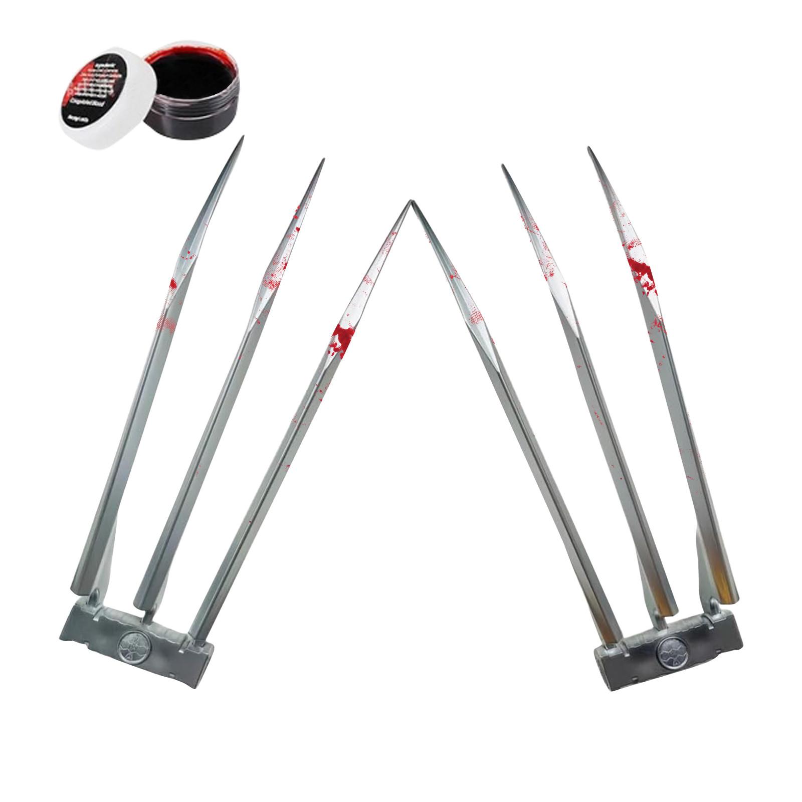 Когти, Когти с пластиковыми ручками для взрослых, Волчьи когти для Хэллоуина Косплей Реквизит Одна пара One Size
Когти, Когти с пластиковыми ручками для взрослых, Волчьи когти для Хэллоуина Косплей Реквизит Одна пара One Size