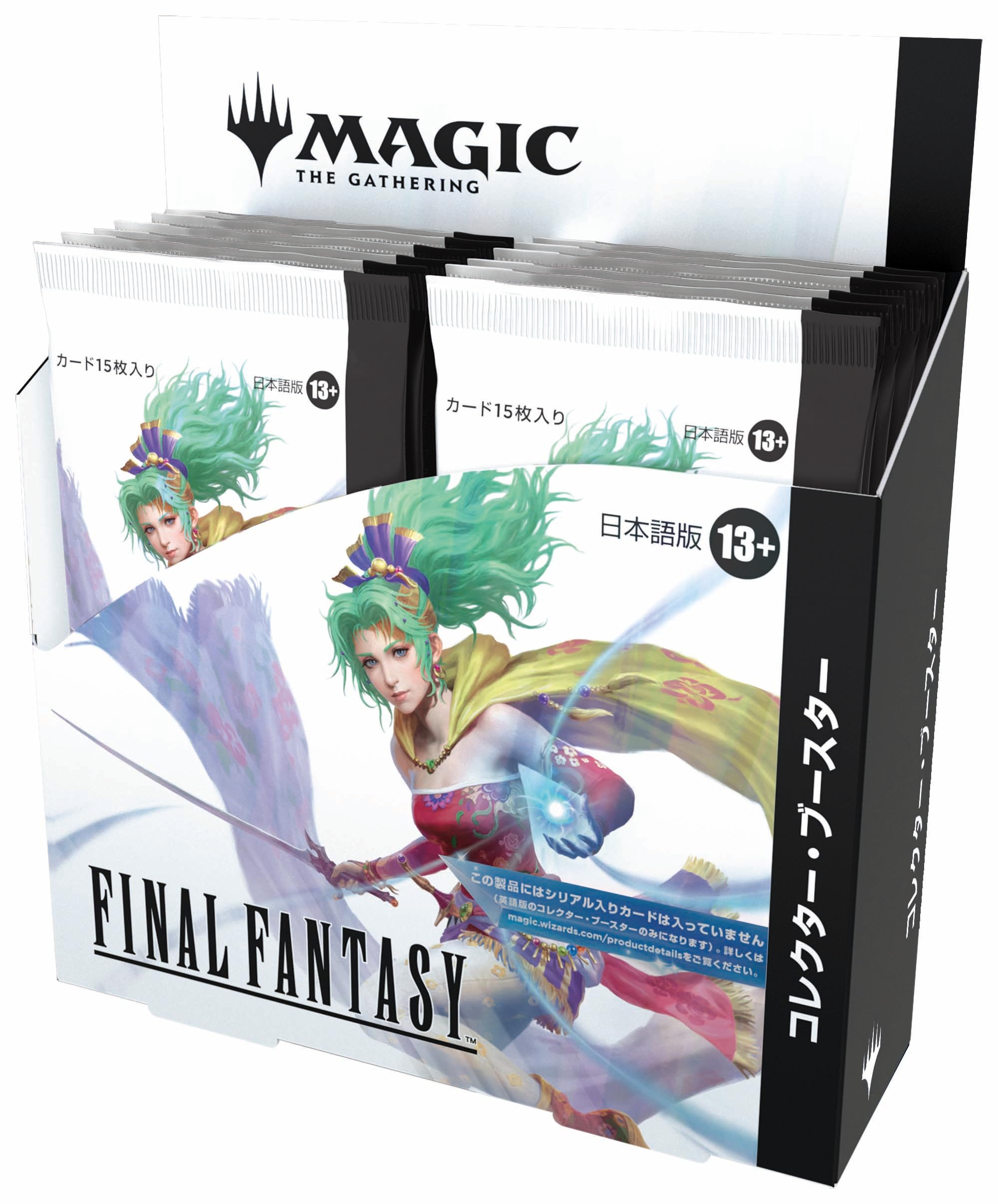 The Gathering FINAL FANTASY Коллекционный бустер Японская версия из 12 карт MTG Wizards of the Coast FIN D38441400 Magic - (Коробки-пачки)
The Gathering FINAL FANTASY Коллекционный бустер Японская версия из 12 карт MTG Wizards of the Coast FIN D38441400 Magic - (Коробки-пачки)