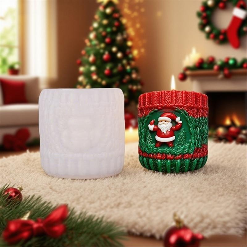 Christmas Embossed Cylinder Silicone Mold Baking Tool For Candle Soap Chocolate Holiday Decoration and Resin Art China Mainland
Christmas Embossed Cylinder Silicone Mold Baking Tool For Candle Soap Chocolate Holiday Decoration and Resin Art China Mainland