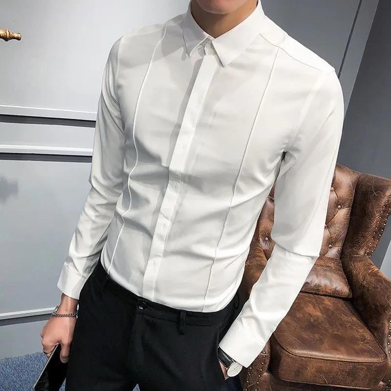 Men s Black Slim Fit Long Sleeve Dress Shirt Casual Solid Color Formal Button-Up Shirt M білий
Men s Black Slim Fit Long Sleeve Dress Shirt Casual Solid Color Formal Button-Up Shirt M білий