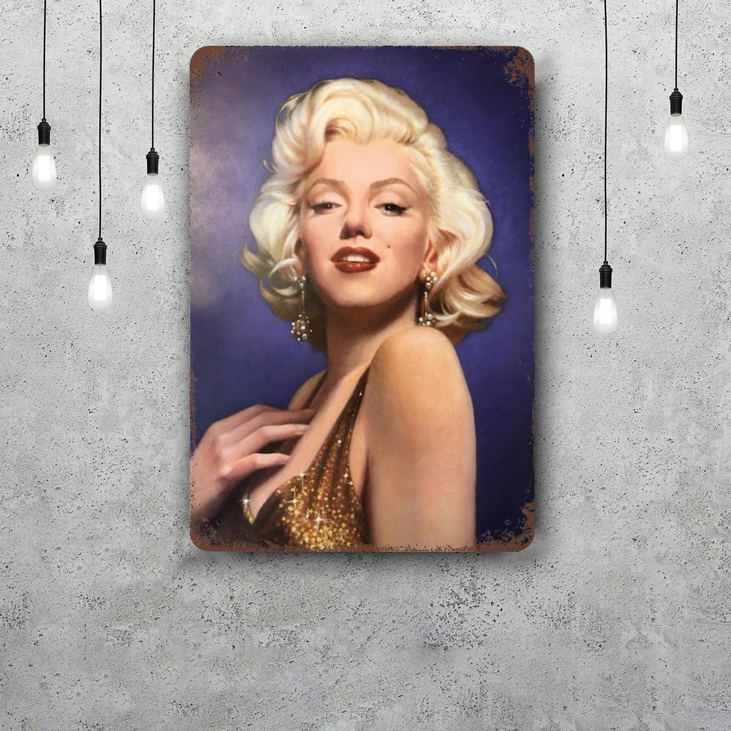 marlin monroe Vintage Metal Tin Signs Posters Decor Retro Metal Plaque Wall Art Decor for Garage Bar 20x30cm(7.8x11.8inch)
marlin monroe Vintage Metal Tin Signs Posters Decor Retro Metal Plaque Wall Art Decor for Garage Bar 20x30cm(7.8x11.8inch)