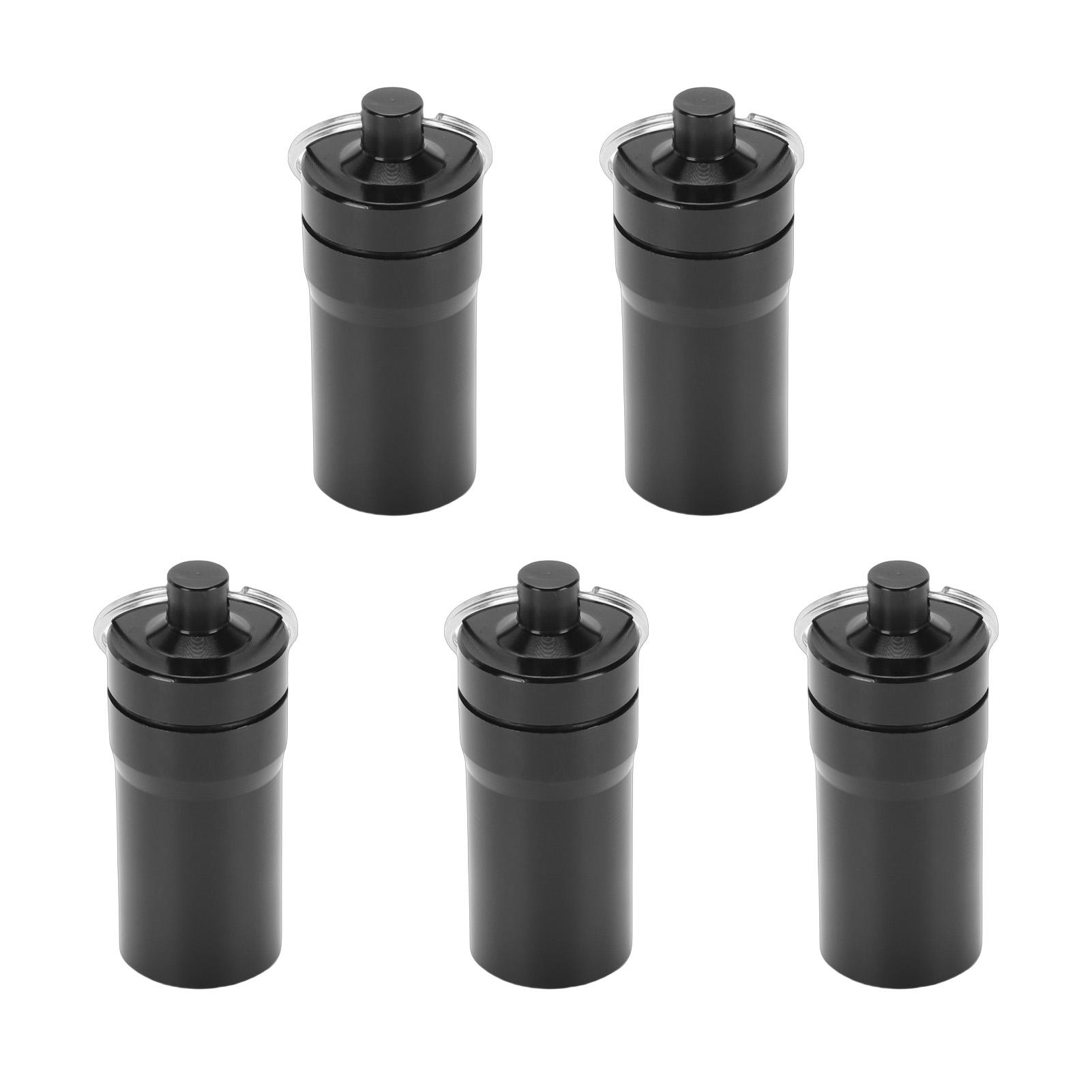 5 Pcs Keychain Tablets Holder Water Proof Small Tablets Case Container with ed Lid Aluminum Alloy 0.87x2.05in
5 Pcs Keychain Tablets Holder Water Proof Small Tablets Case Container with ed Lid Aluminum Alloy 0.87x2.05in