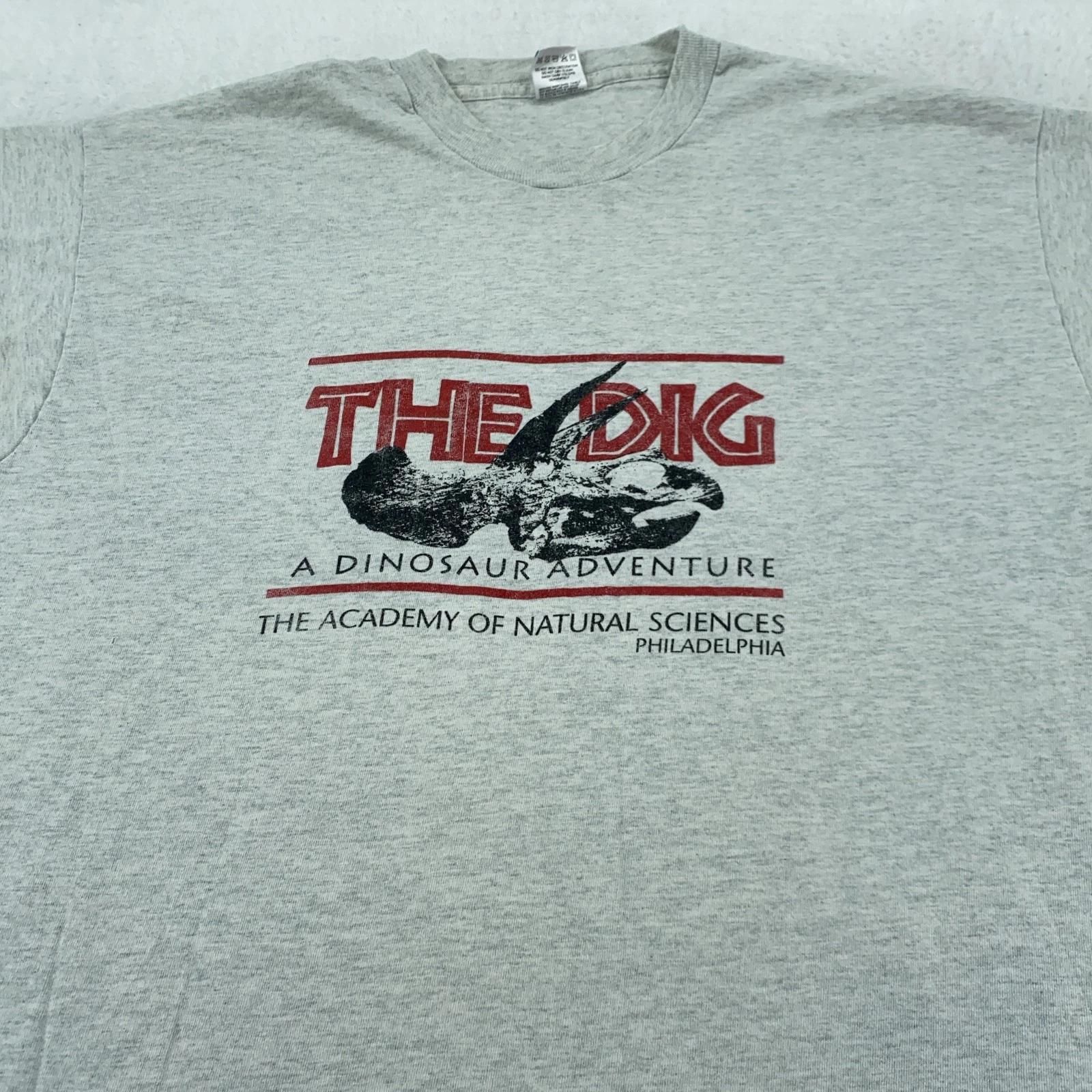 Vintage Academy Natural Sciences Philadelphia T-Shirt Mens L/XL Dinosaur The Dig XL
Vintage Academy Natural Sciences Philadelphia T-Shirt Mens L/XL Dinosaur The Dig XL