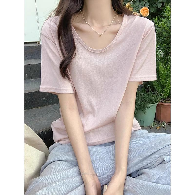 Women s Summer V-Neck Short-Sleeve Snowflake Cotton T-Shirt - Versatile, Simple, Loose Style Medium
Women s Summer V-Neck Short-Sleeve Snowflake Cotton T-Shirt - Versatile, Simple, Loose Style Medium