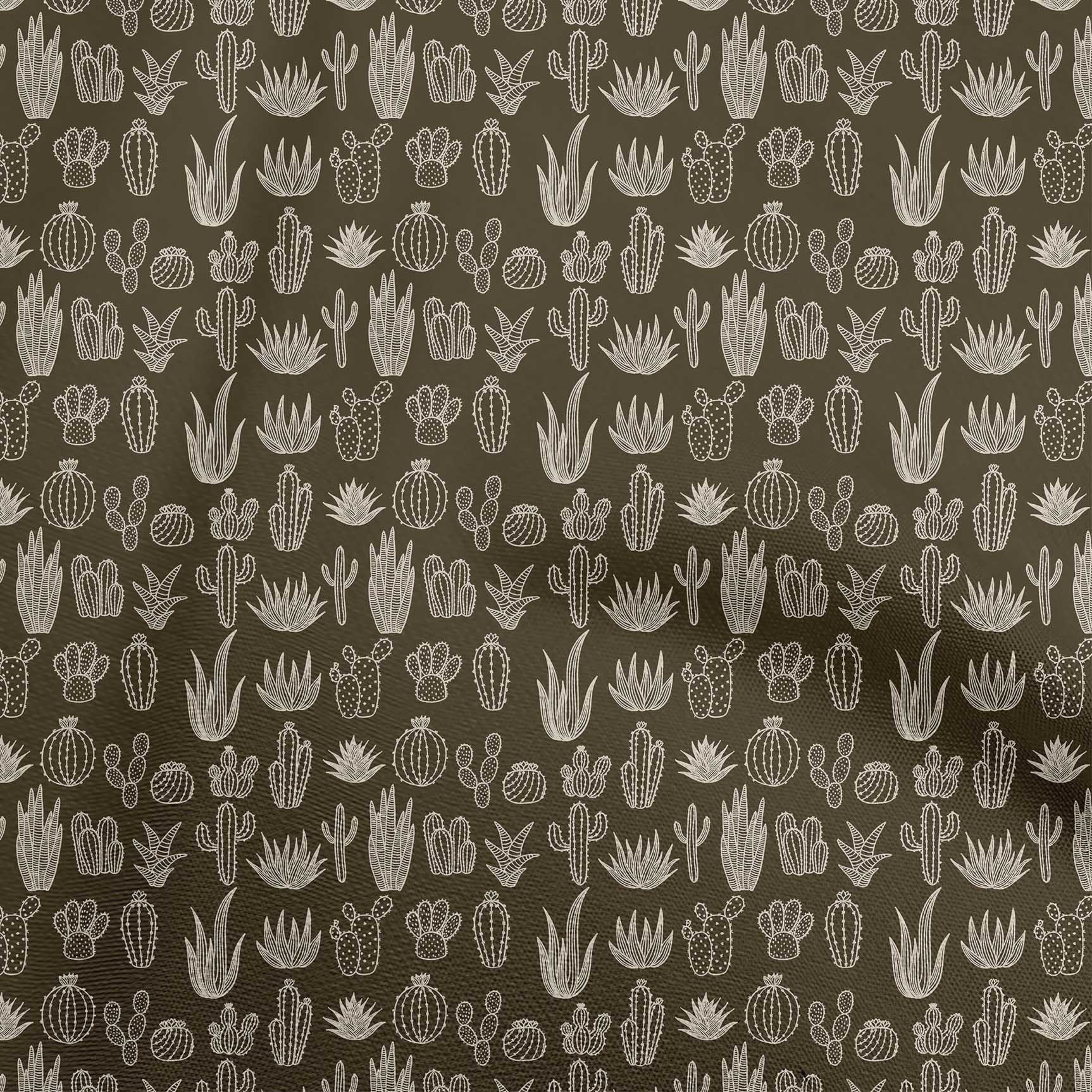 OneOone Cotton Flex Black Fabric Cactus Quilting Material Print Швейна тканина у дворі 40 дюймів 42 Inch Wide - Viscose Chiffon коричневий
OneOone Cotton Flex Black Fabric Cactus Quilting Material Print Швейна тканина у дворі 40 дюймів 42 Inch Wide - Viscose Chiffon коричневий