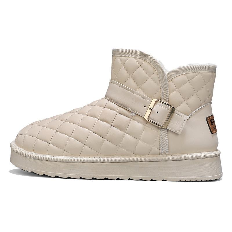 Retro buckle snow boots winter new short boots velvet waterproof snow cotton short boots cotton shoes 45 бежевий
Retro buckle snow boots winter new short boots velvet waterproof snow cotton short boots cotton shoes 45 бежевий