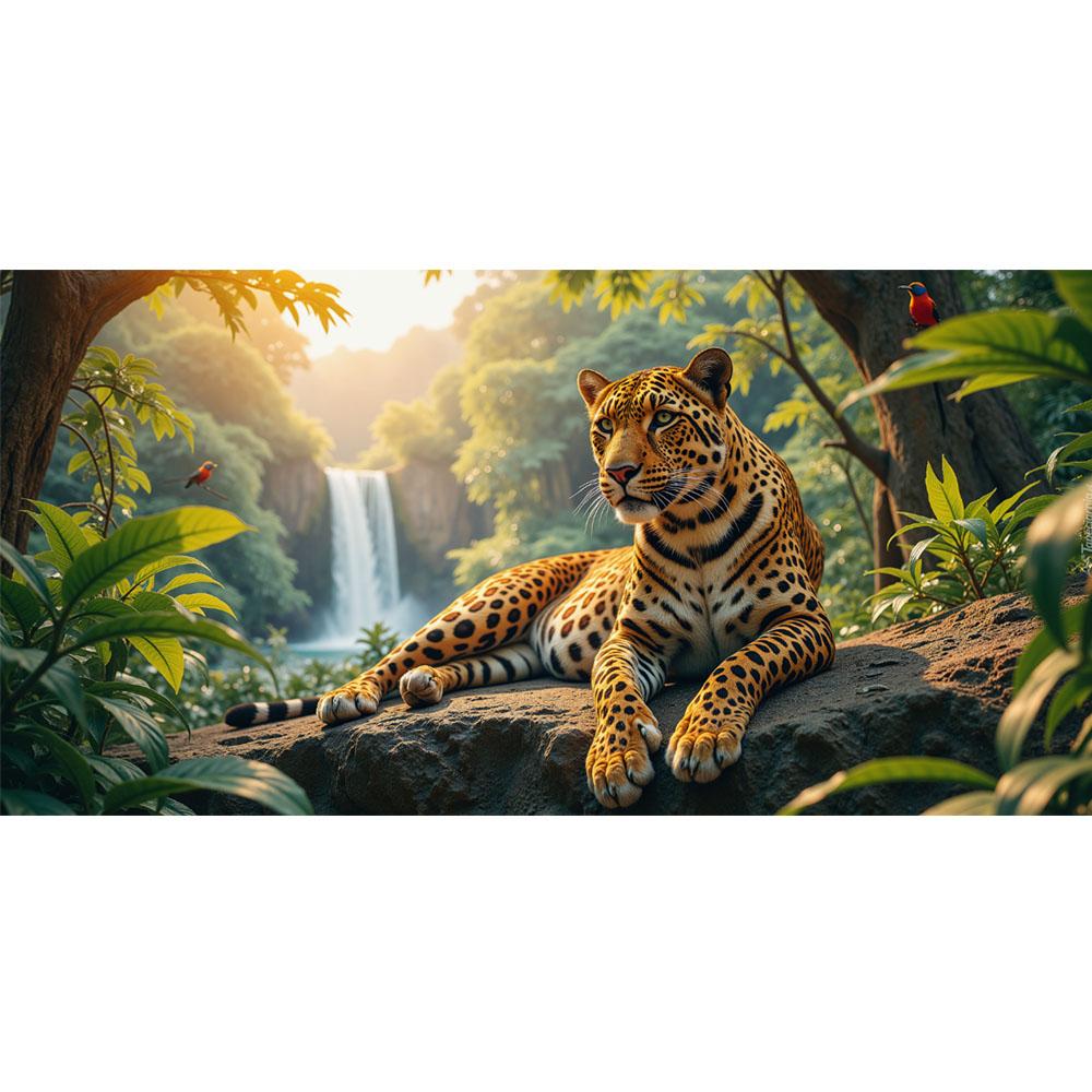 Leopard in the Forest DIY Diamond Painting Cross Stitch Full Drills Diamond Mosaic New Collection Home Decor round 30x60cm червоний
Leopard in the Forest DIY Diamond Painting Cross Stitch Full Drills Diamond Mosaic New Collection Home Decor round 30x60cm червоний