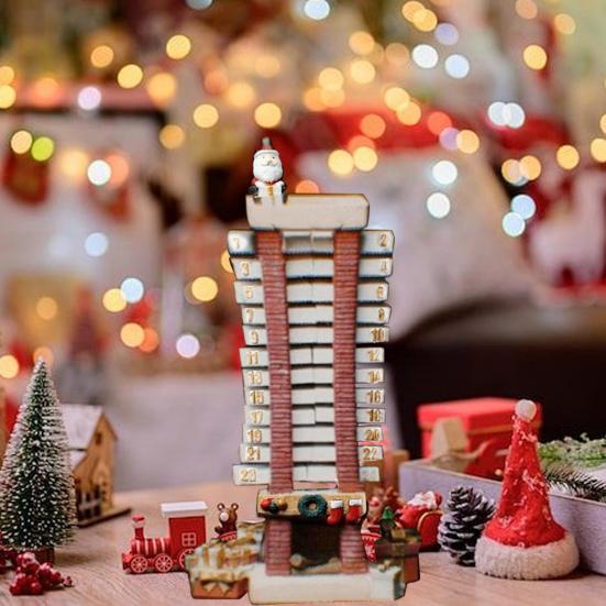 Yousheng Christmas Advent Calendar Santa Claus Countdown Stovepipe Calendar Wooden Table Decoration Holiday Gift for Kids красный
Yousheng Christmas Advent Calendar Santa Claus Countdown Stovepipe Calendar Wooden Table Decoration Holiday Gift for Kids красный