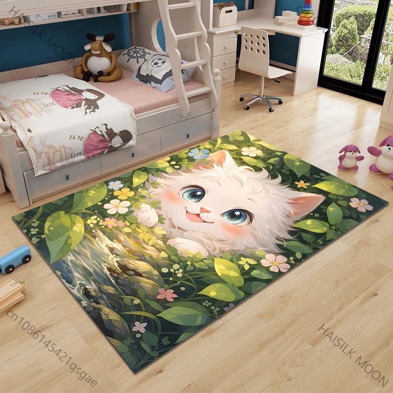 Multiple sizes Cute kitten in flowers Carpet for Living Room Bedroom Sofa Home Decor Rus Non-slip Floor Mat Luxury Gift 40cm x 60cm
Multiple sizes Cute kitten in flowers Carpet for Living Room Bedroom Sofa Home Decor Rus Non-slip Floor Mat Luxury Gift 40cm x 60cm