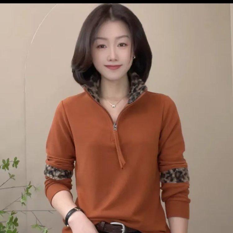 Women s 2025 Winter Long Sleeve Half-high Collar Stylish Velvet Base Layer Shirt L (90-110 Jin) помаранчевий
Women s 2025 Winter Long Sleeve Half-high Collar Stylish Velvet Base Layer Shirt L (90-110 Jin) помаранчевий