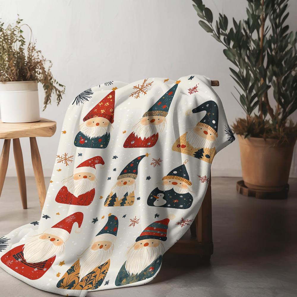 Tuniu Cute Santa Claus Winter Fleece Blanket for Sofa Bed Room Decorative Throw Soft Warm Quilt 75x90cm
Tuniu Cute Santa Claus Winter Fleece Blanket for Sofa Bed Room Decorative Throw Soft Warm Quilt 75x90cm