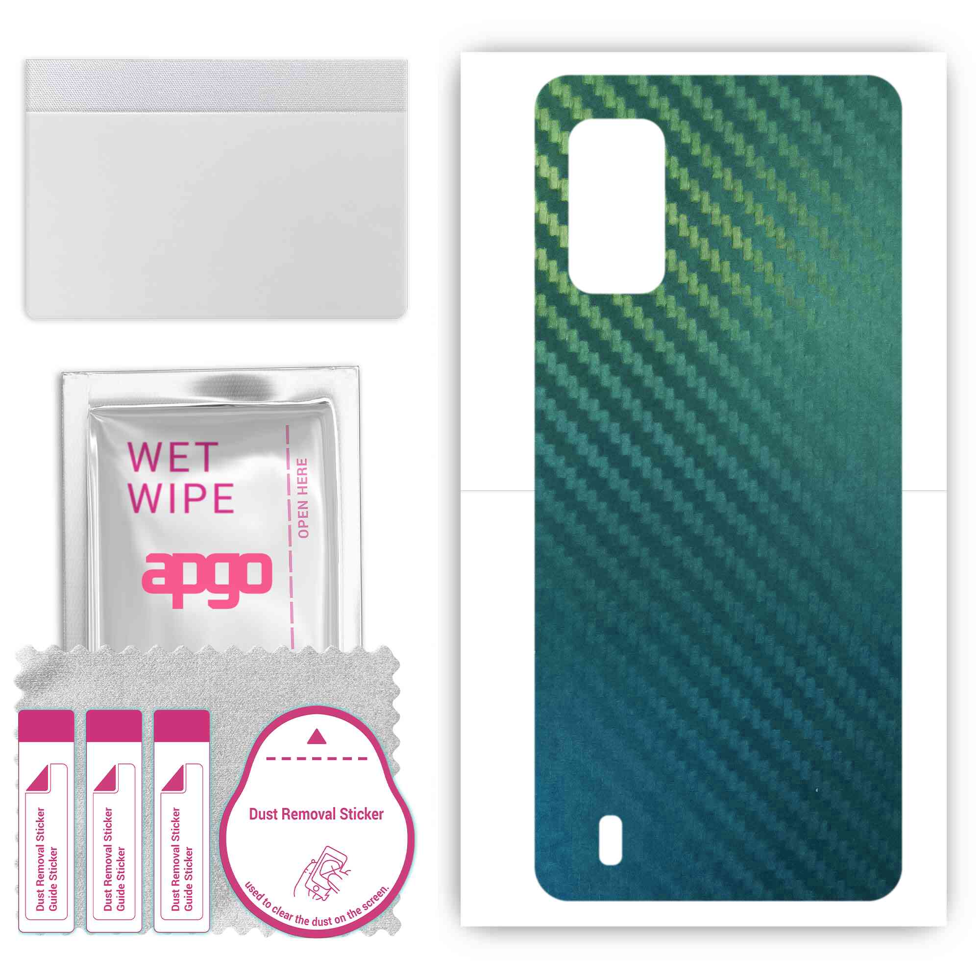 Apgo Protective Skin Sticker для задньої панелі, сумісний з Wiko Ride 3, Wrap Film, Foil, Vinyl - Pattern Carbon Chameleon CAKA1
Apgo Protective Skin Sticker для задньої панелі, сумісний з Wiko Ride 3, Wrap Film, Foil, Vinyl - Pattern Carbon Chameleon CAKA1