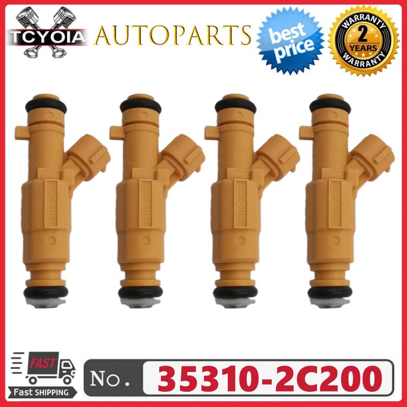 4pcs/lot 35310-2C200 353102C200 Fuel Injectors Nozzle fit for Hyundai Genesis Coupe 2.0L I4 2013-2014
4pcs/lot 35310-2C200 353102C200 Fuel Injectors Nozzle fit for Hyundai Genesis Coupe 2.0L I4 2013-2014