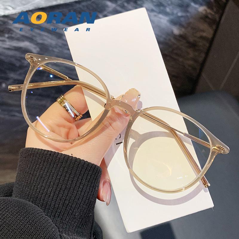 Ultra-Light Korean Style Women’s Eyeglass Frames with Myopia Prescription Option & Anti-Blue Light, Cold Tea Color Trend.
Ultra-Light Korean Style Women’s Eyeglass Frames with Myopia Prescription Option & Anti-Blue Light, Cold Tea Color Trend.