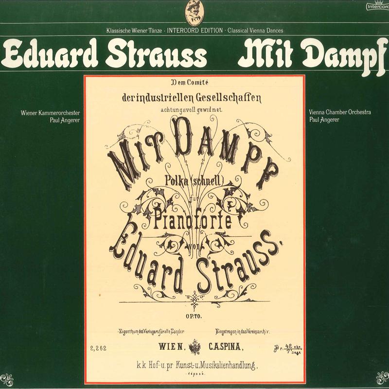 LP Record EDUARD STRAUSS WIENER KAMMERORCHEST - Mit Dampf INT180826 INTERCORD 1980 Germany Classical Used
LP Record EDUARD STRAUSS WIENER KAMMERORCHEST - Mit Dampf INT180826 INTERCORD 1980 Germany Classical Used