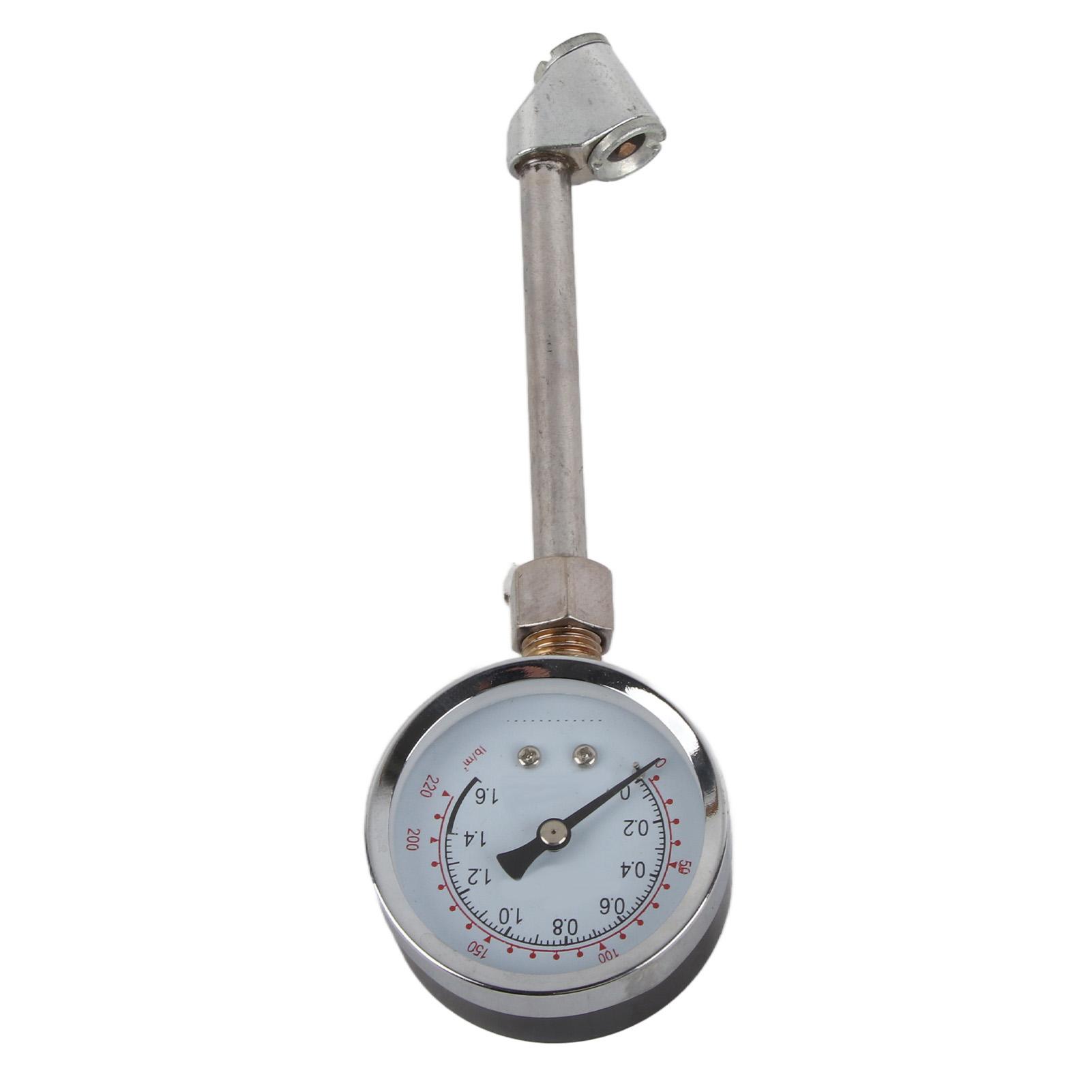 Манометр для шин Висока точність Легко читається Вимірювальний інструмент для автомобіля мотоцикла
Манометр для шин Висока точність Легко читається Вимірювальний інструмент для автомобіля мотоцикла