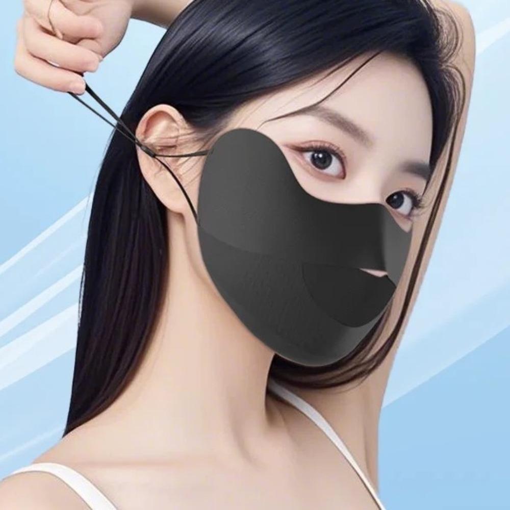 Sun Protection UV Face Mask Solid Color Thin Face Veil Cool Cycling Face Cover Outdoor
Sun Protection UV Face Mask Solid Color Thin Face Veil Cool Cycling Face Cover Outdoor