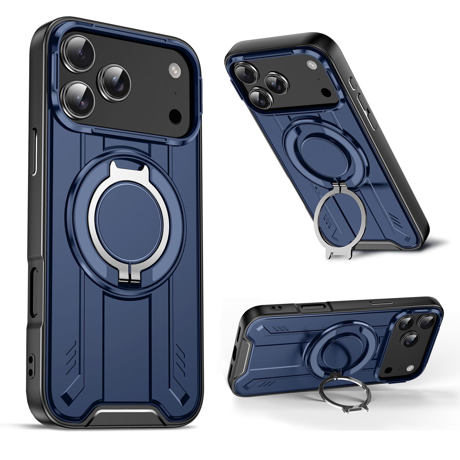 Wireless Charge Armor 360° Rotate Stand Magnetic Phone Case for IPhone 17 Air 16e 16 15 14 13 12 11 Pro Max Plus Magsafe Cover iPhone17 Pro синій
Wireless Charge Armor 360° Rotate Stand Magnetic Phone Case for IPhone 17 Air 16e 16 15 14 13 12 11 Pro Max Plus Magsafe Cover iPhone17 Pro синій