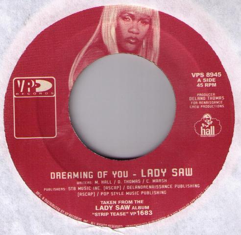7-дюймовая пластинка LADY SAW - Dreaming Of You / My Dreamz VPS8945 VP Records США Регги, Ска и Даб Б/У
7-дюймовая пластинка LADY SAW - Dreaming Of You / My Dreamz VPS8945 VP Records США Регги, Ска и Даб Б/У