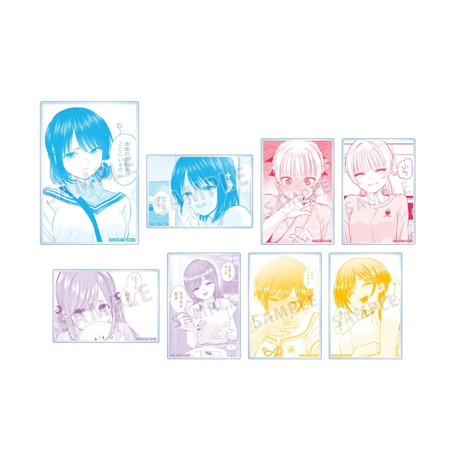 Романтическая комедия с другом детства. Торговая рамка. Акриловая карточка. Коробка из 8 штук. 
Романтическая комедия с другом детства. Торговая рамка. Акриловая карточка. Коробка из 8 штук.