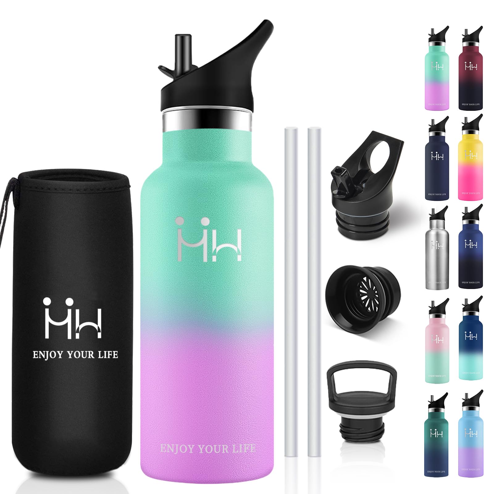 Water bottle 750ml Strongest heat retention Straw included Direct drinking stainless steel bottle Seamless water bottle Large capacity Lightweight
Water bottle 750ml Strongest heat retention Straw included Direct drinking stainless steel bottle Seamless water bottle Large capacity Lightweight