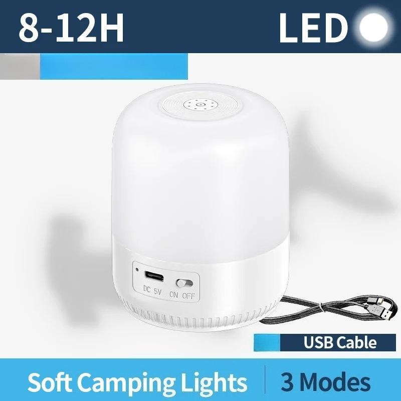 Outdoor LED Rechargeable Camping Light, Portable Tent Lamp with Stepless Dimming, Perfect for Camping, Picnic, Hiking and Emergency Use White-800mAh
Outdoor LED Rechargeable Camping Light, Portable Tent Lamp with Stepless Dimming, Perfect for Camping, Picnic, Hiking and Emergency Use White-800mAh